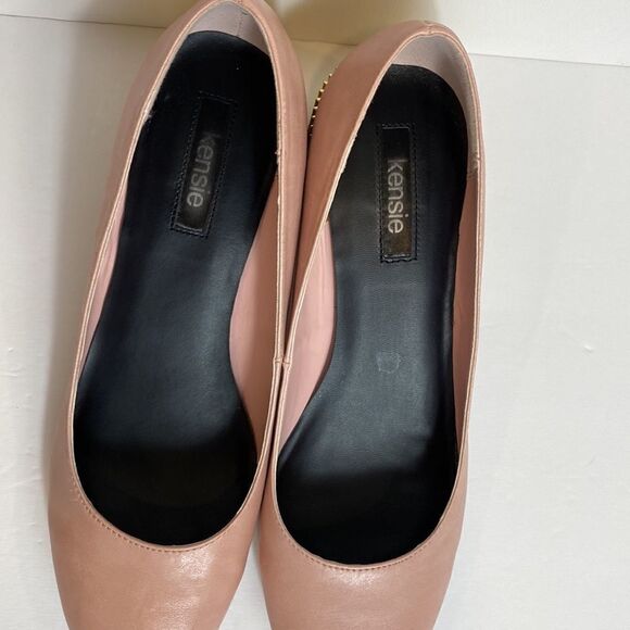 Kensie Addison pink and gold round toe pumps size 8 M - Picture 6 of 8